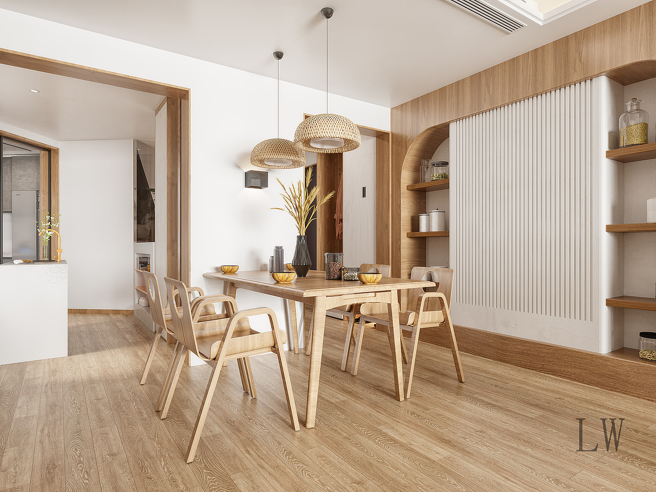 日式原木风|空间|家装设计|林婉star - 原创作品 - 站酷 (zcool)