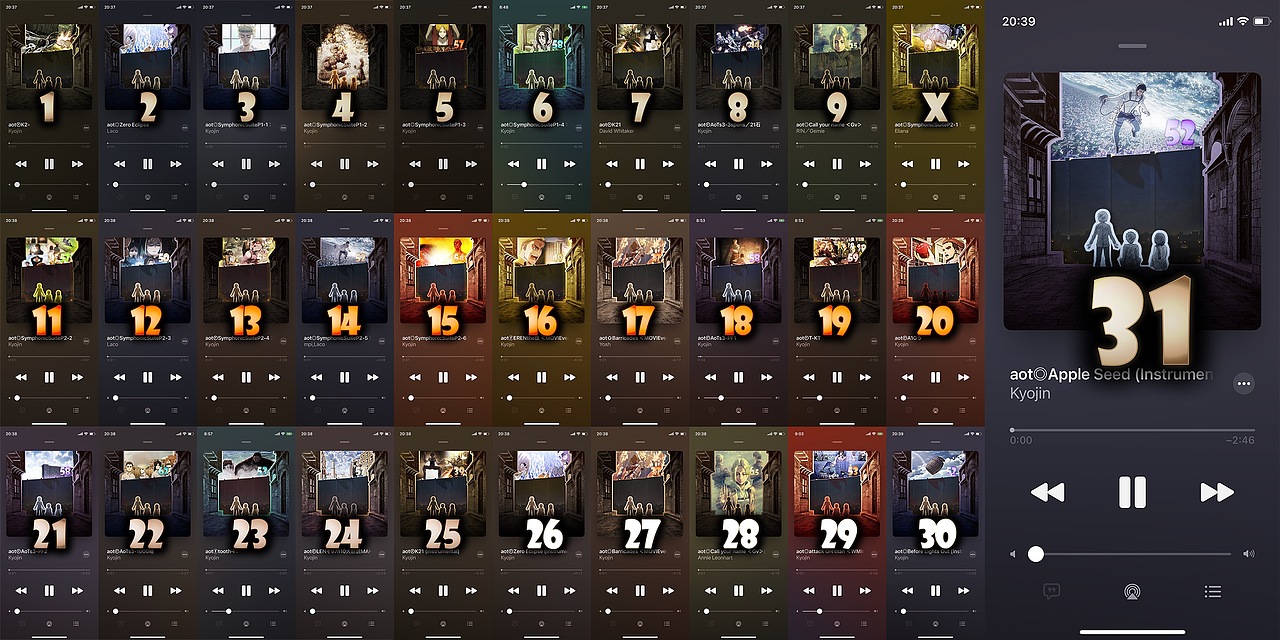 Z241 Listen⌘Attackontitan-OST-F Ycv s