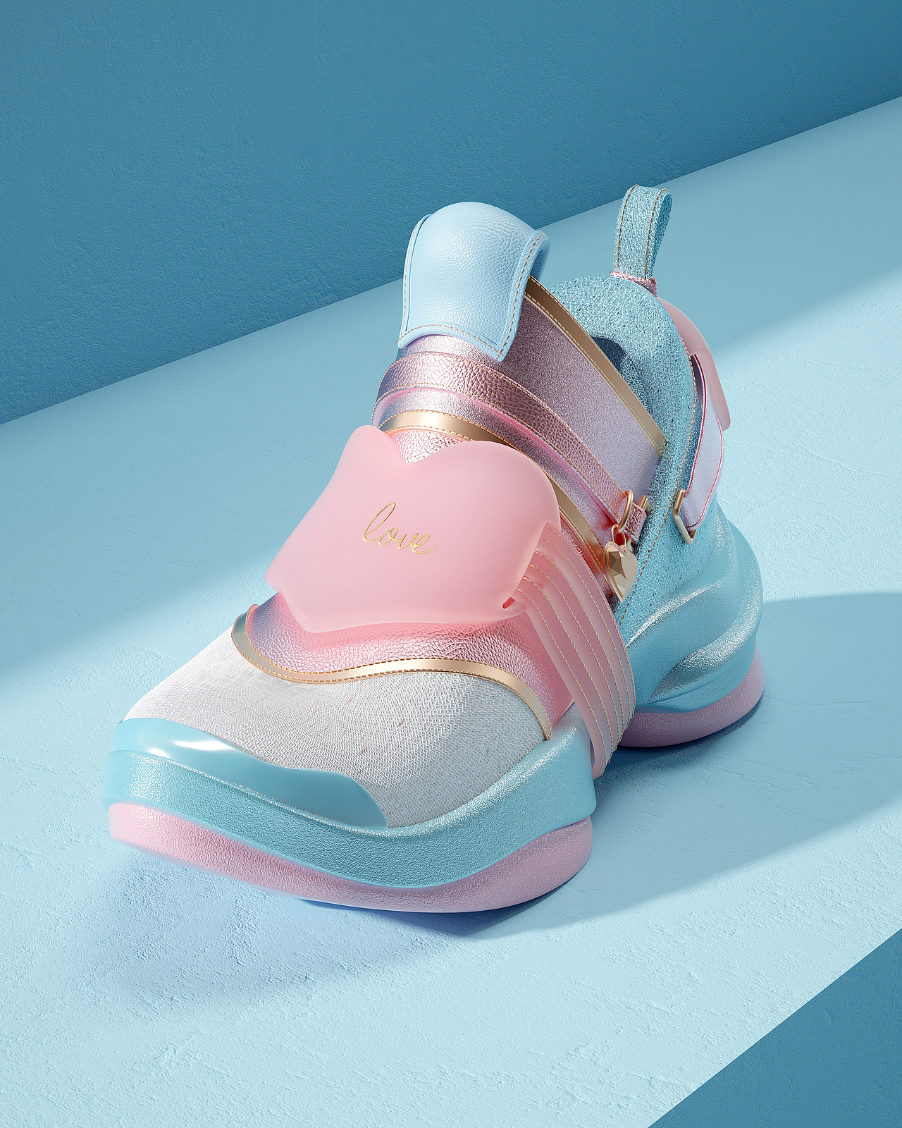 百丽情人节心动系列“鞋履”（图ZMzAyODMxMTYw） - 鞋履设计 - 站酷设计师伊梦RYO原创素材 - 站酷ZCOOL