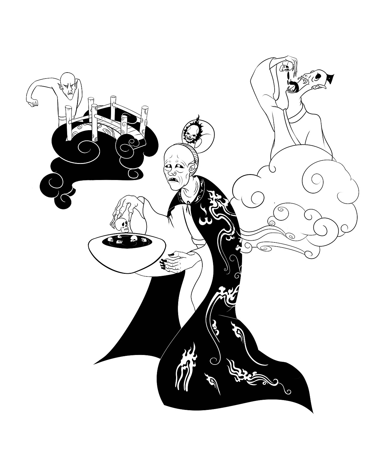 鬼类创作（图ZODMyNjM3ODA=） - 概念设定 - 站酷设计师王能能原创素材 - 站酷ZCOOL