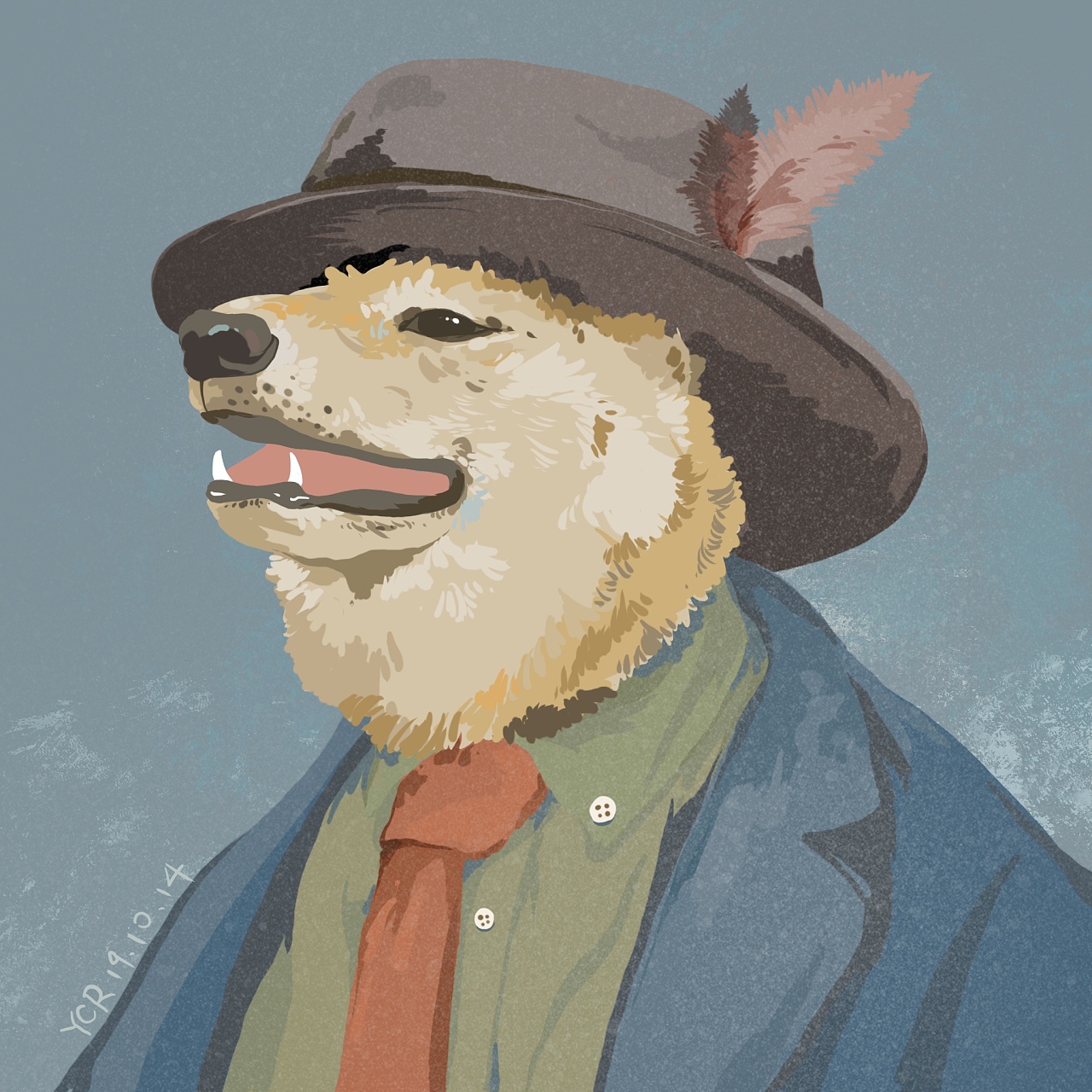 狗爸爸 狼爸爸 第一眼看着像什么爸爸就什么爸爸