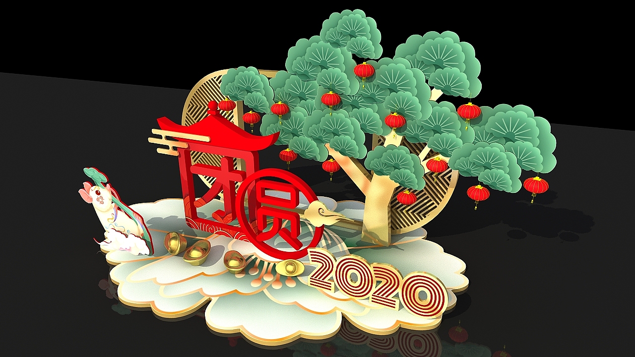 美陈（图ZMTkwMDQ3MzIw） - 展陈设计 - 站酷设计师J自在原创素材 - 站酷ZCOOL