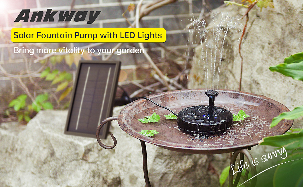 太阳能8W带蓄电水泵