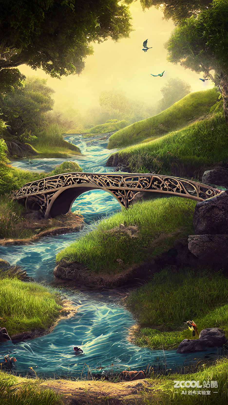 #AI创作实验室#家园（图ZMzIzNDc1MzA4） - AI作品 - 站酷设计师ENG_枫原创素材 - 站酷ZCOOL