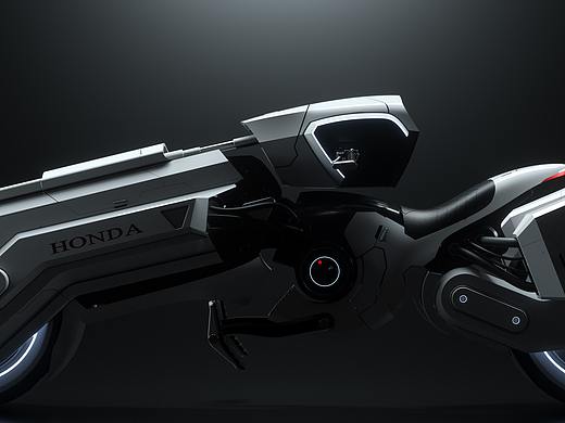 用OC渲染的一组摩托车