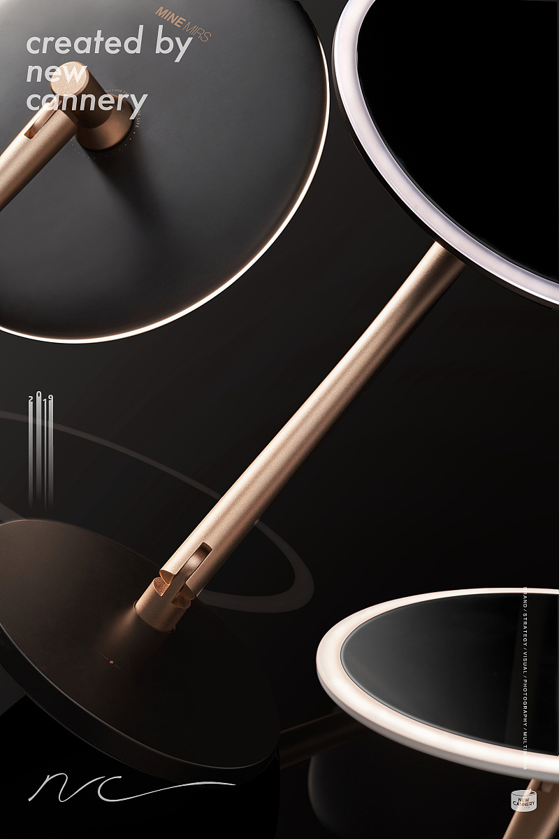 创意视觉『 MINE智能化妆镜 』✖ 新罐头（图ZMTgxNzYxNDMy） - 产品摄影 - 站酷设计师新罐头视觉策略原创素材 - 站酷ZCOOL