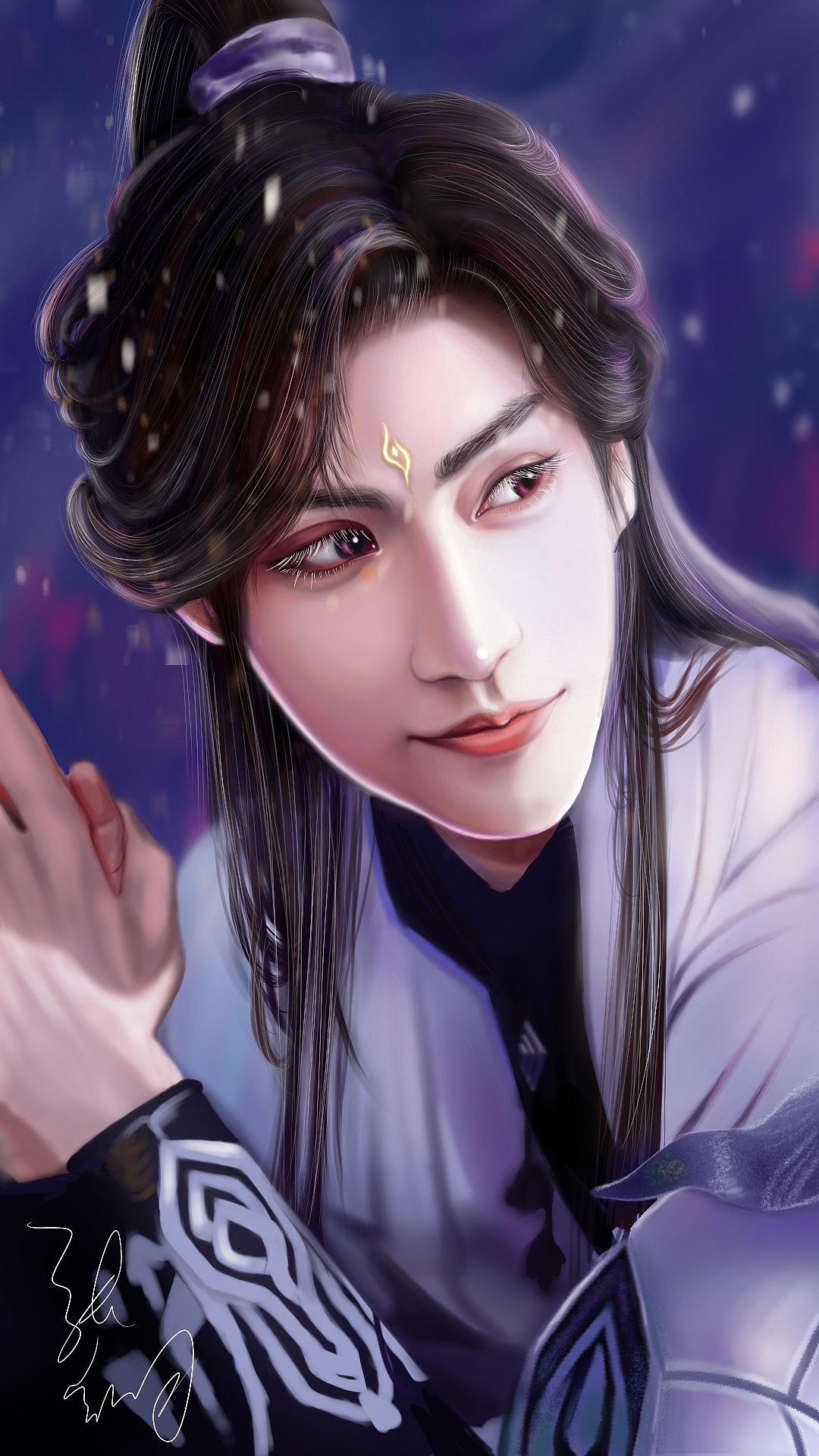 插画古装罗云熙