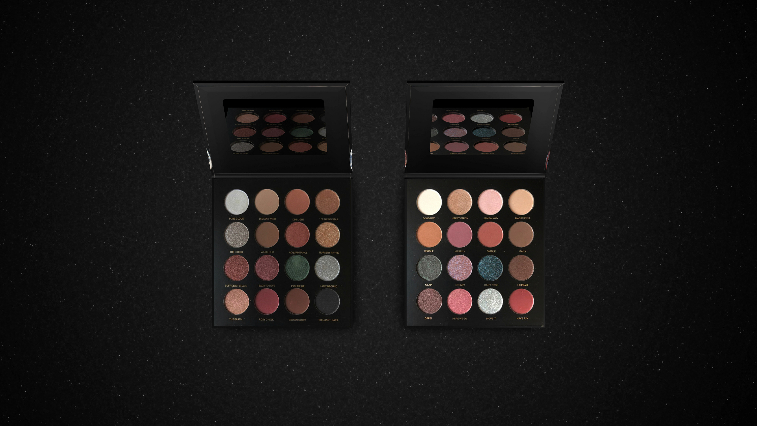 完美日记pd 幻想家16色眼影盘 mintaka presents