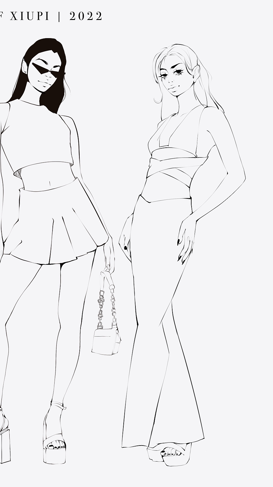 国风人物插画设计（图ZMzIwMTE4ODAw） - 艺术插画 - 站酷设计师徐秀皮原创素材 - 站酷ZCOOL