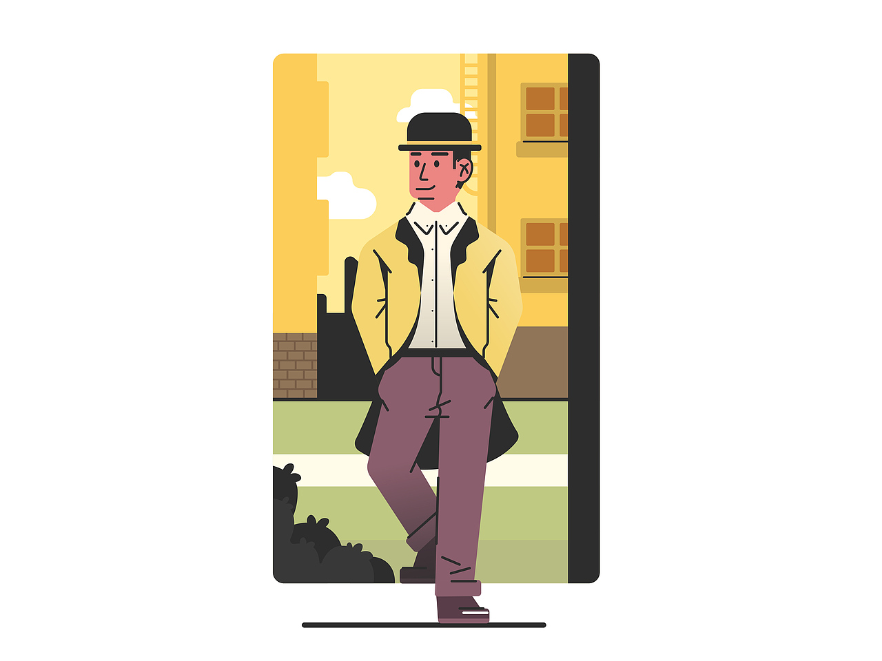 插画-19年12月-我脑海中的小人