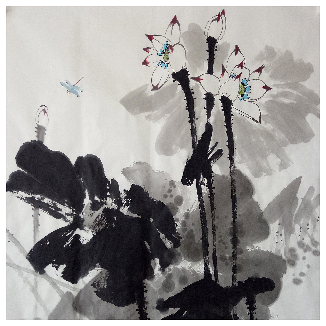 荷花集（图ZMjIzNzY4NDIw） - 绘画 - 站酷设计师国选书画原创素材 - 站酷ZCOOL