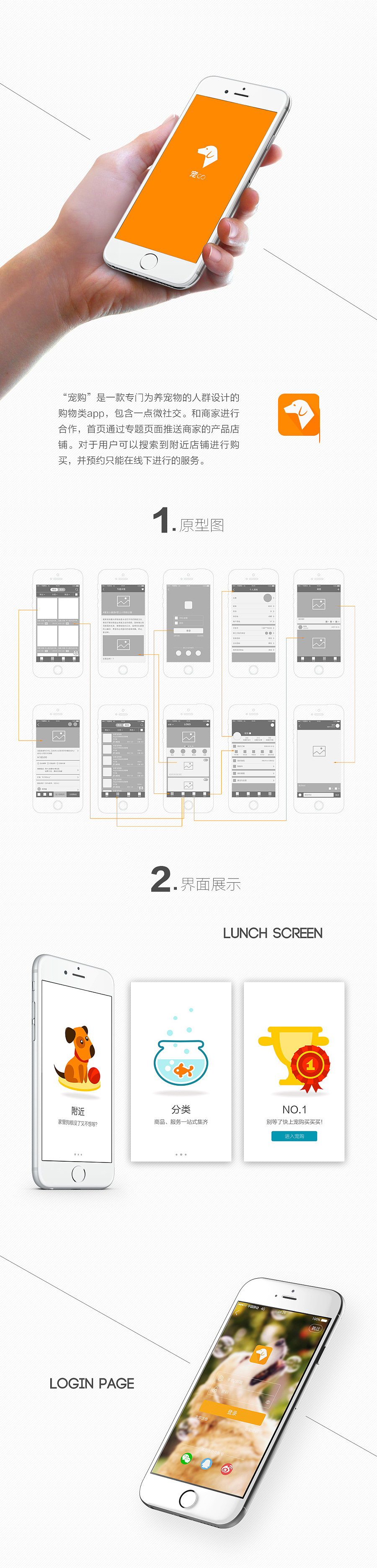 宠物购-临摹作品（图ZNDM4MTQyNDQ=） - APP界面 - 站酷设计师伍声原创素材 - 站酷ZCOOL