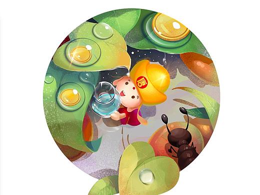 【插畫】節(jié)氣（個(gè)人主頁-ZMjc3MTI3OTI=） - 商業(yè)插畫 - 站酷設(shè)計(jì)師念念念也原創(chuàng)素材 - 站酷ZCOOL