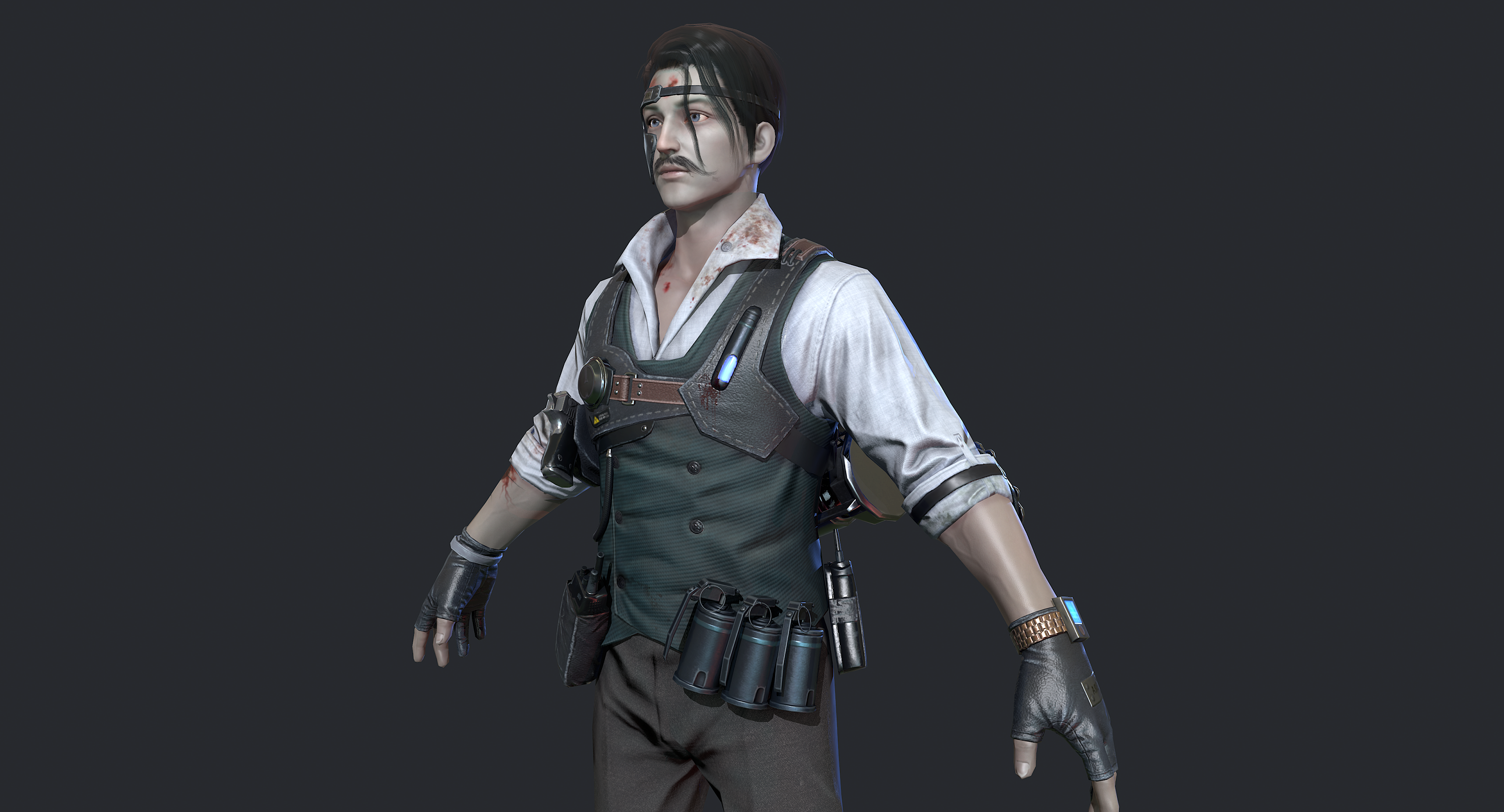 现代战争|三维|人物/生物|栗子豫 - 原创作品 - 站酷 (zcool)