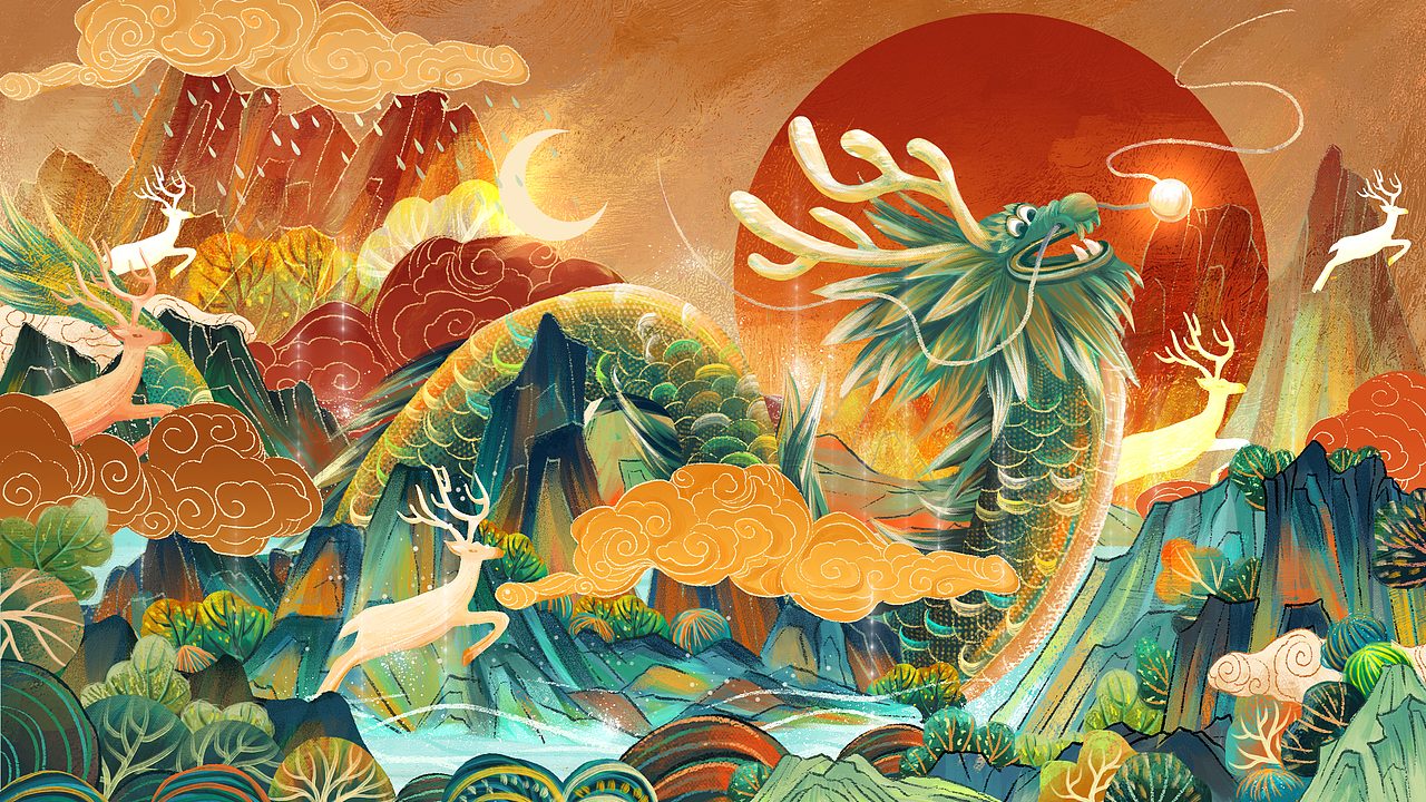 【绘画】绘国潮