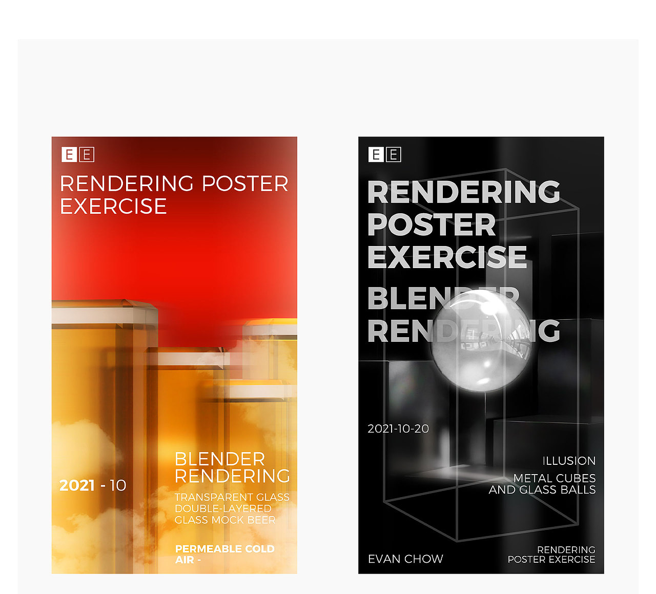 渲染海报排版/文字排版个人临摹练习（图ZMjc0ODY0NDk2） - 海报 - 站酷设计师EvanChOW原创素材 - 站酷ZCOOL