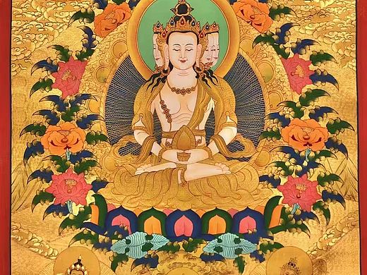 金箔唐卡