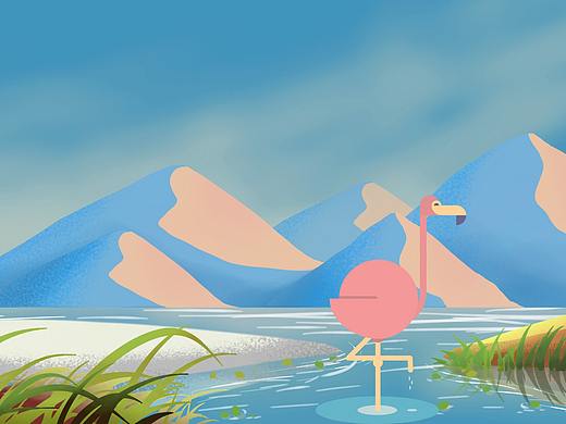 火烈鸟（个人主页-ZMzAyMDI2MDA=） - 创作习作 - 站酷设计师Zzenjoy_123原创素材 - 站酷ZCOOL