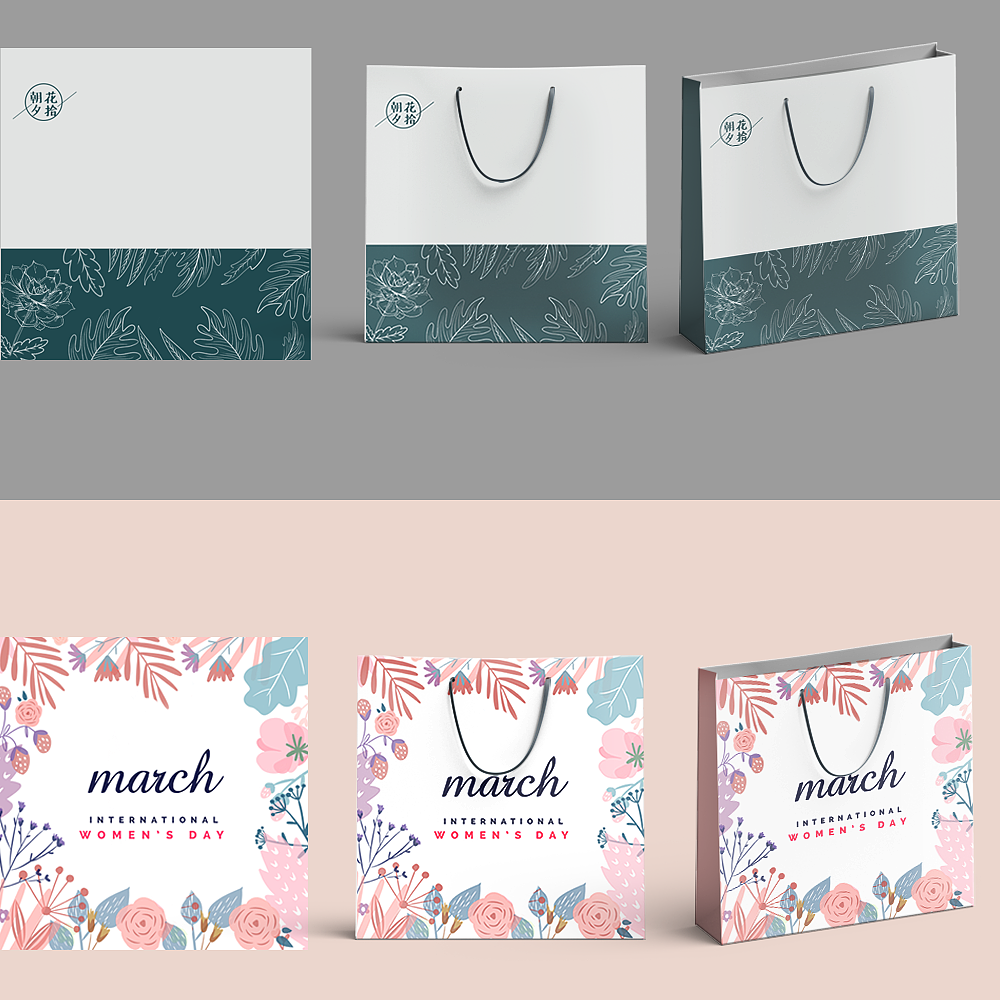 ins手提袋（图ZMTYzOTkzNTky） - 宣传物料 - 站酷设计师BEN_BAO原创素材 - 站酷ZCOOL