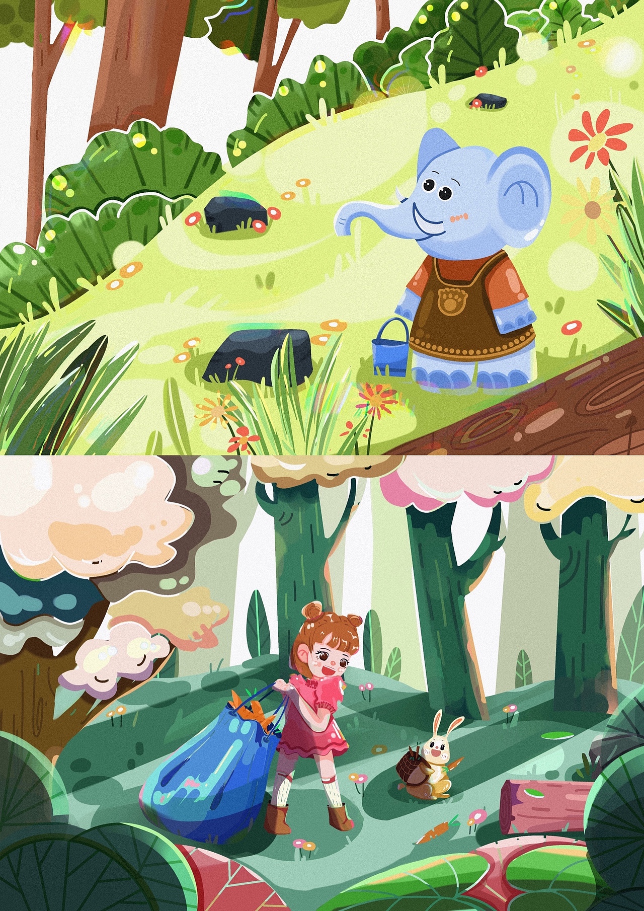 插画系列作品集【五彩斑斓的梦】