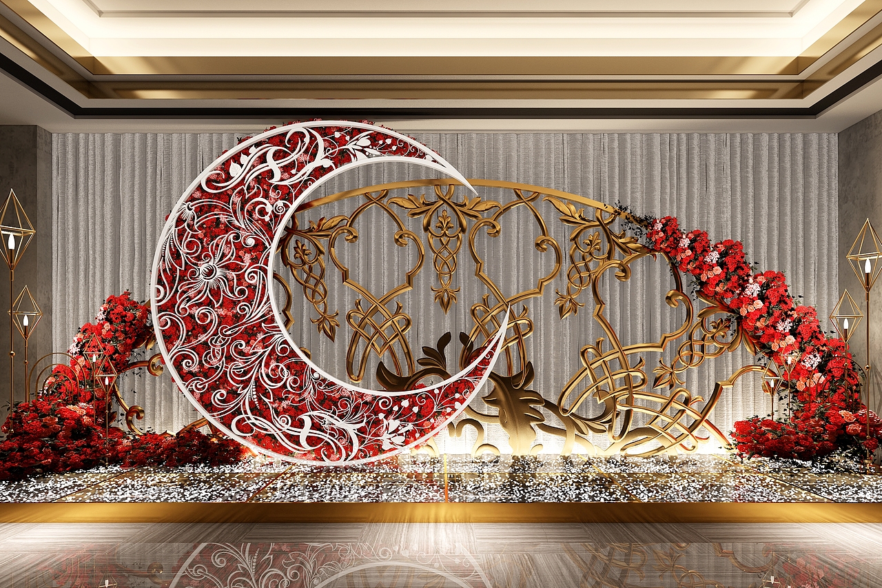 酒店宴会厅（图ZMTg1NjI5ODg4） - 家装设计 - 站酷设计师青芒空间橘子原创素材 - 站酷ZCOOL
