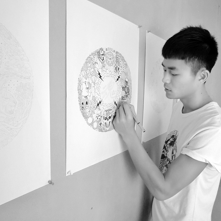 回聲計劃-2014.Project Echo-陳暁恆(图ZMjE1MDM4Njg=) - 商业插画 - 站酷设计师陈晓恒EricStudio原创素材 - 站酷ZCOOL