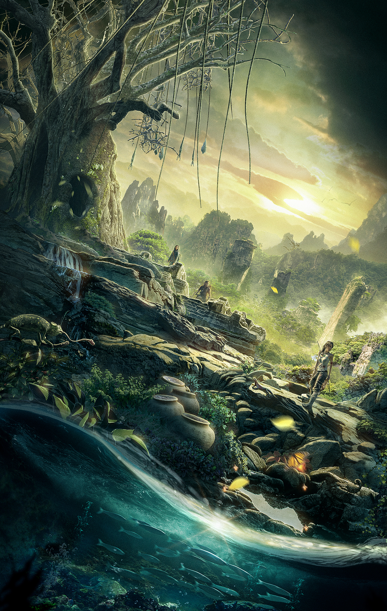 榴莲探险之拯救百事概念海报附未后期psd