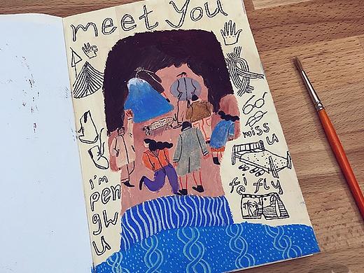 My sketchbook