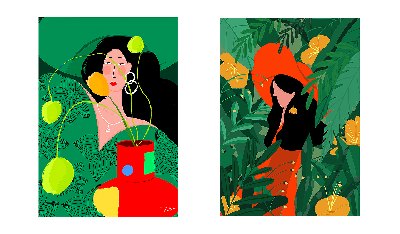 扁平插画（图ZMjkwNjkzNTQ4） - 创作习作 - 站酷设计师星海SingHighart原创素材 - 站酷ZCOOL