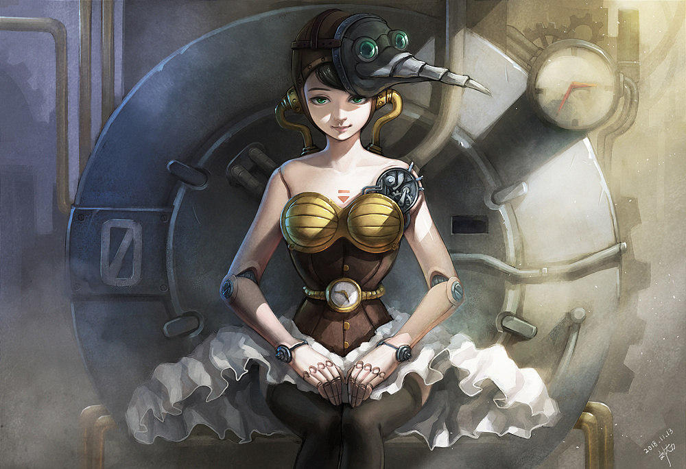 蒸汽朋克-蒸汽女孩