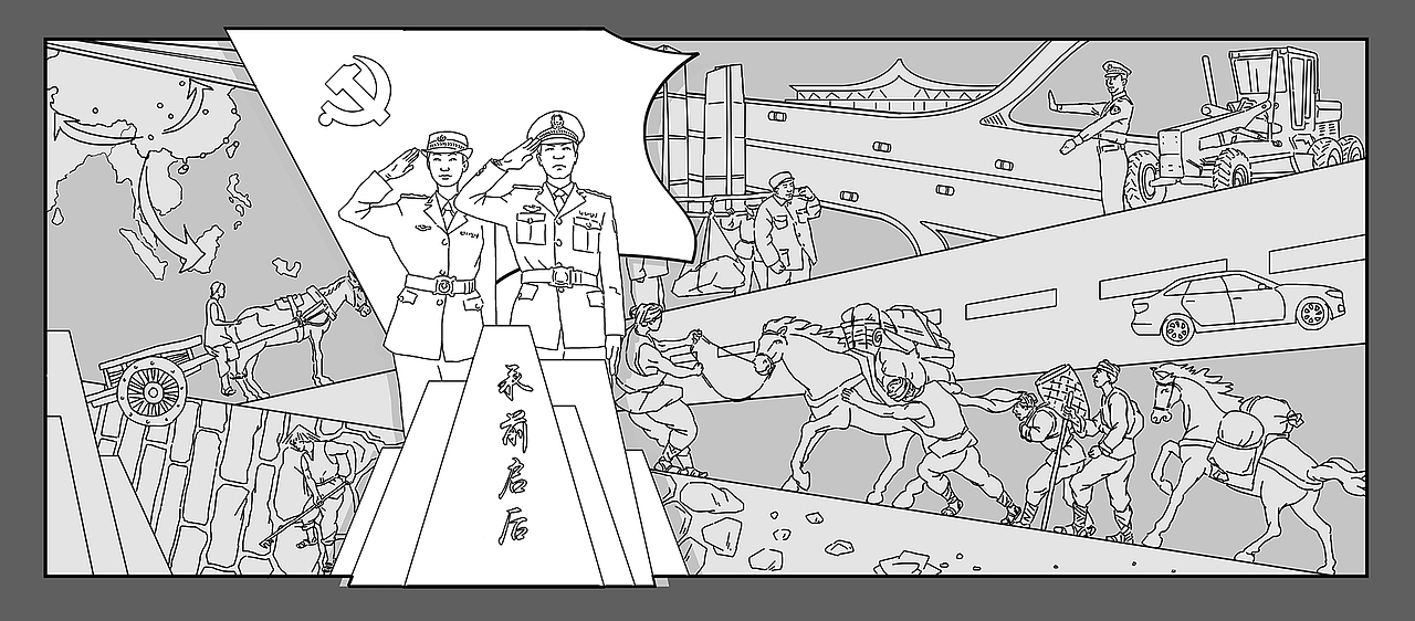 交警总队/道路浮雕设计方案（图ZMTQ0MDYzNDgw） - 雕塑 - 站酷设计师金诚雕塑设计原创素材 - 站酷ZCOOL