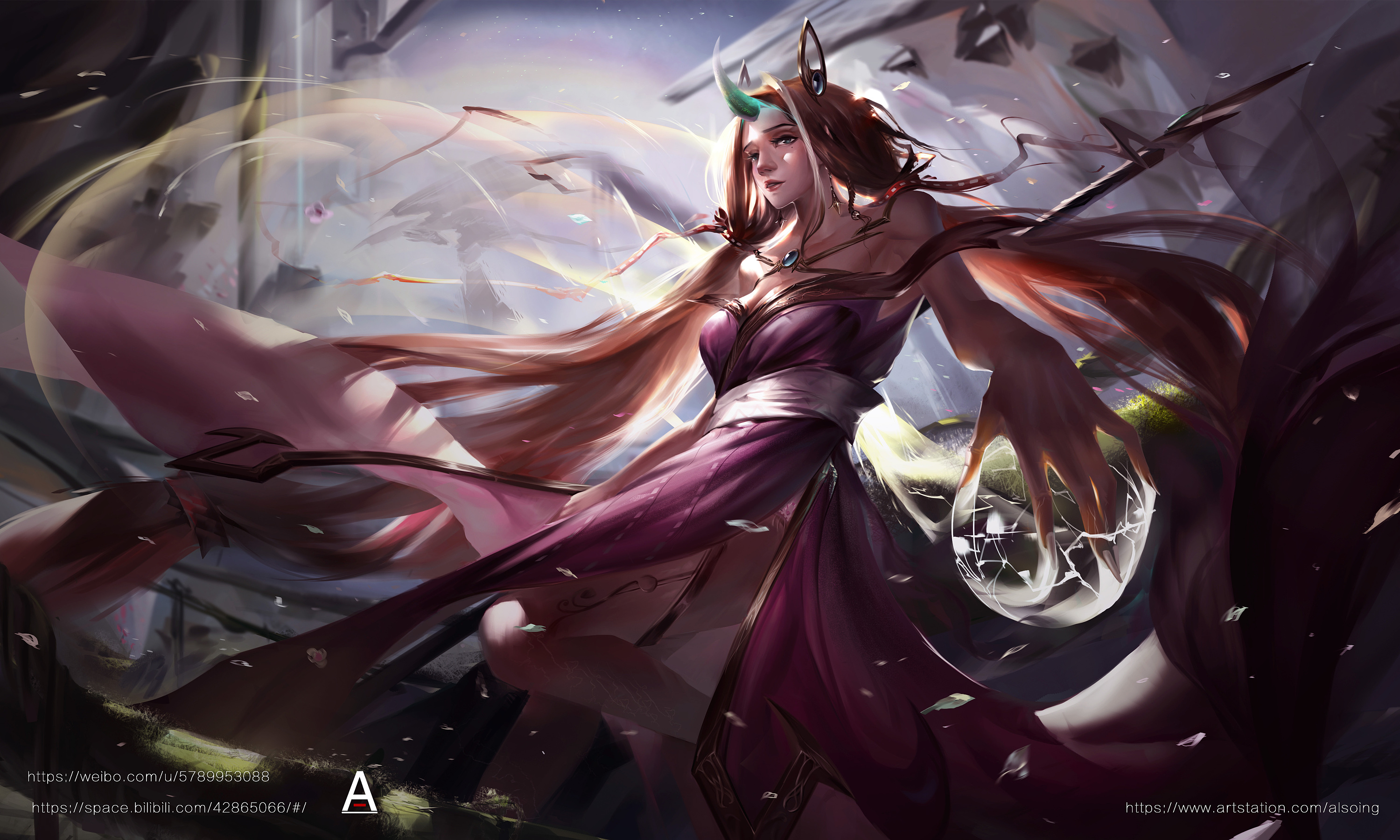 独角兽公主_亦齐-站酷zcool