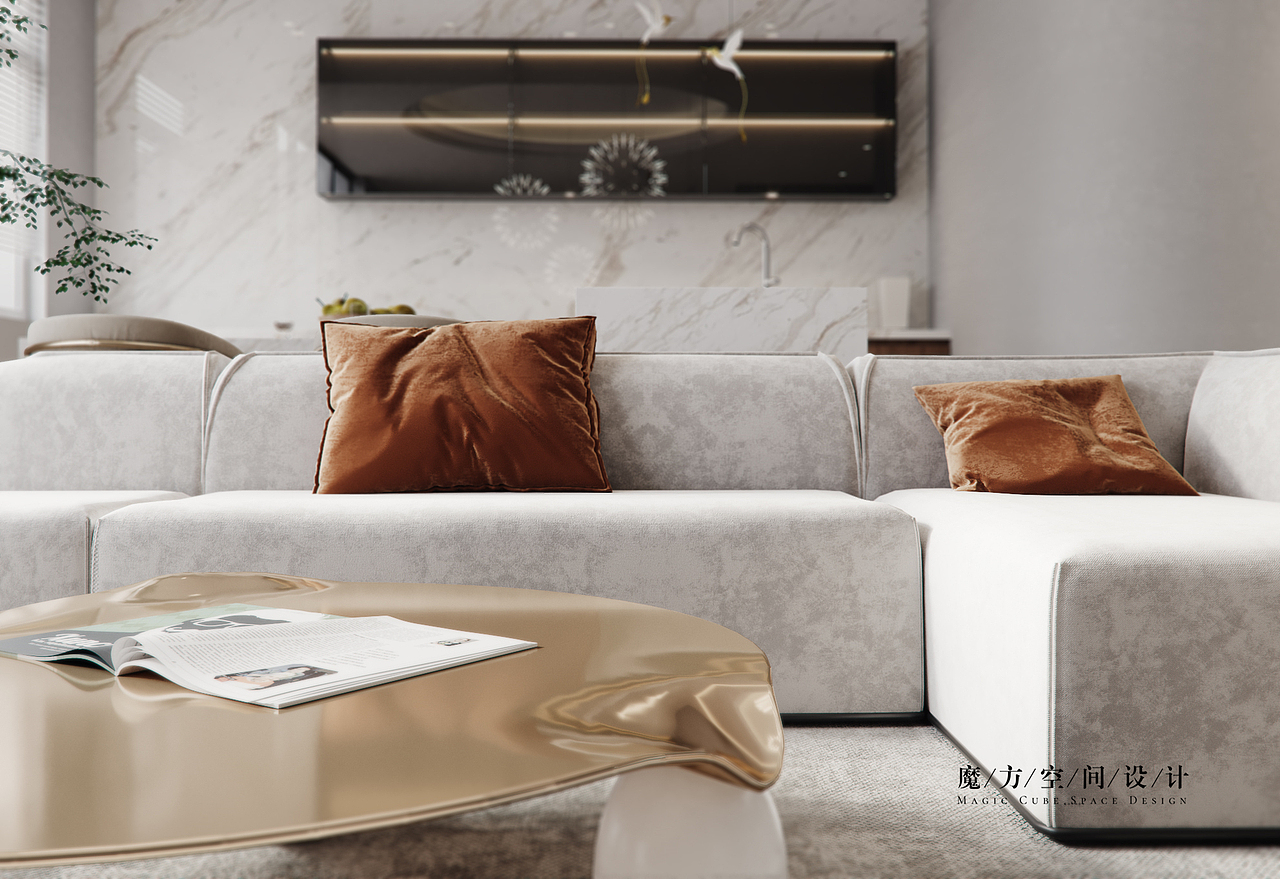 【魔方】法式轻奢•贵州遵义别墅项目（图ZMjE2NzMxODYw） - 家装设计 - 站酷设计师魔方空间设计原创素材 - 站酷ZCOOL