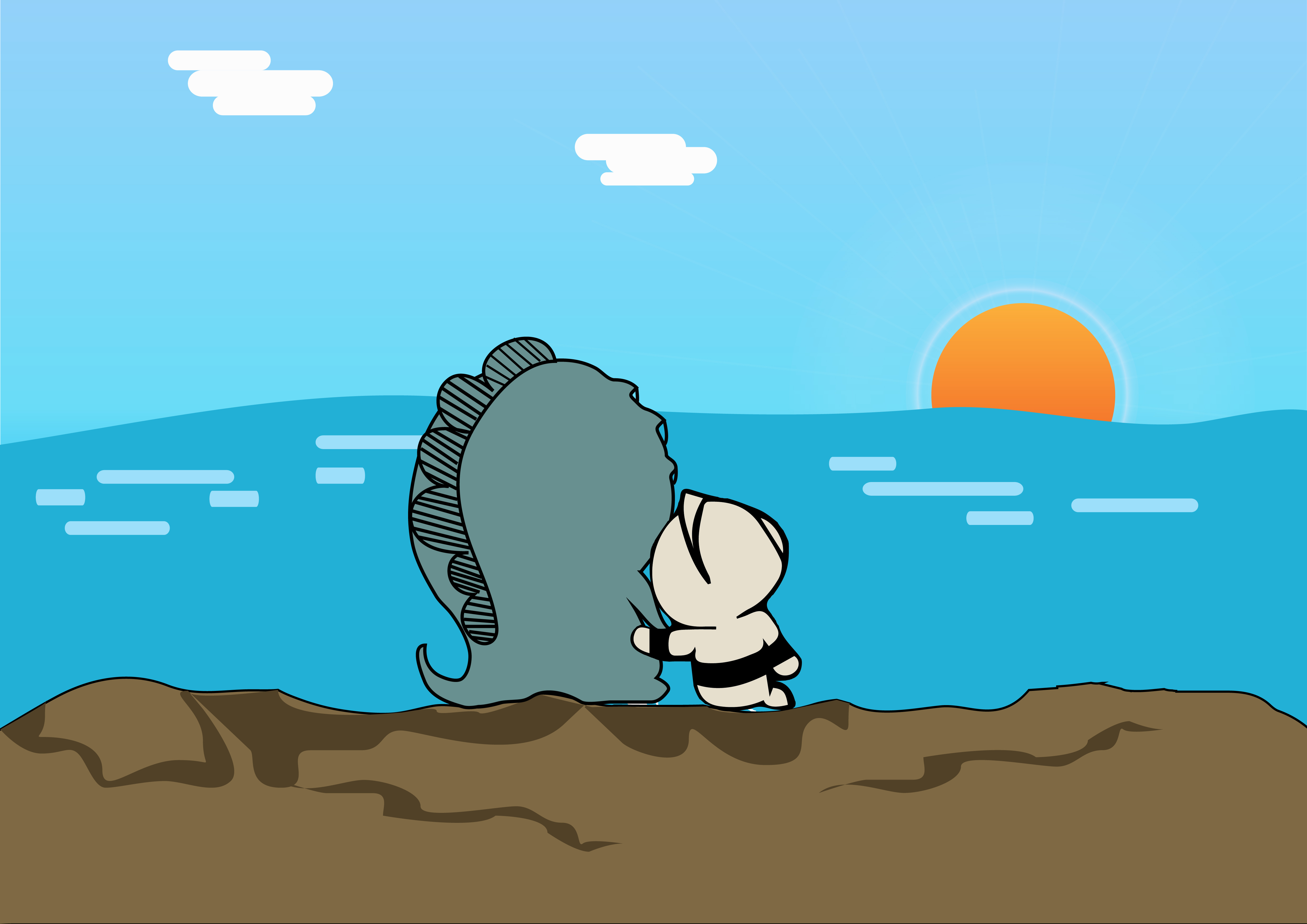 扁平插画|插画|商业插画|稻草人525 - 原创作品 - 站酷 (zcool)