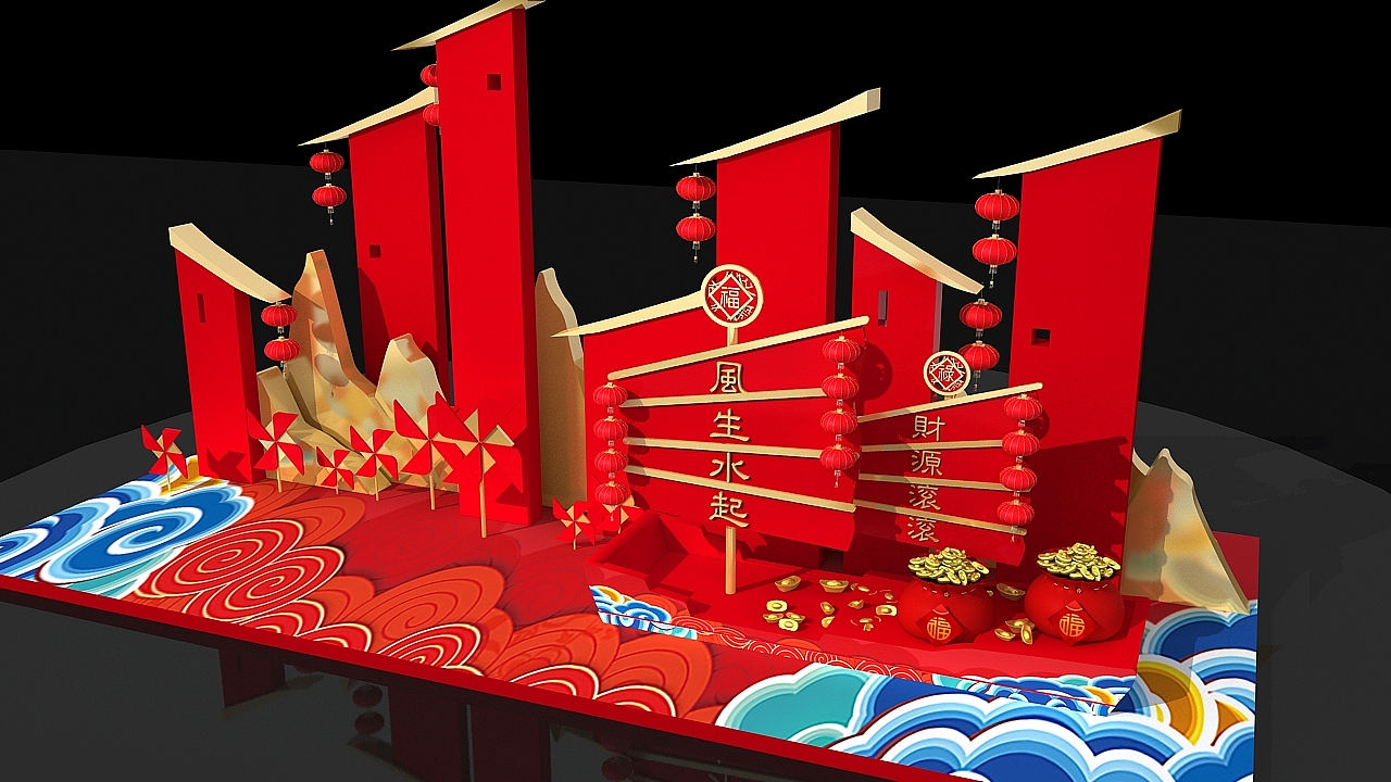 美陈（图ZMTg2NjE3Mjky） - 展陈设计 - 站酷设计师皮卡丘TANG原创素材 - 站酷ZCOOL