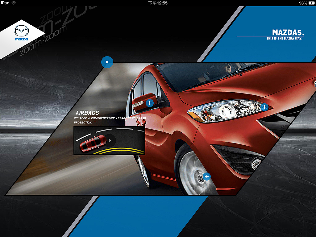 MAZDA D-cars PAD展示APP（图ZMTg1NTMwNjA=） - APP界面 - 站酷设计师天边鱼原创素材 - 站酷ZCOOL