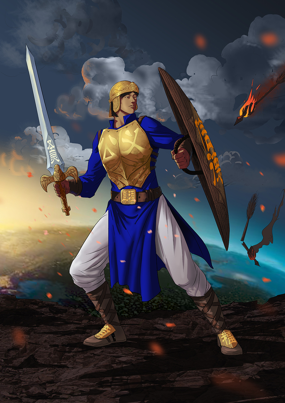 上帝的全幅军装_petersong0517-站酷zcool