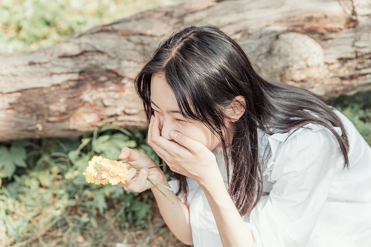 初春的少女（图ZMjE0MjYxNzY0） - 人像摄影 - 站酷设计师WOFE红薯原创素材 - 站酷ZCOOL