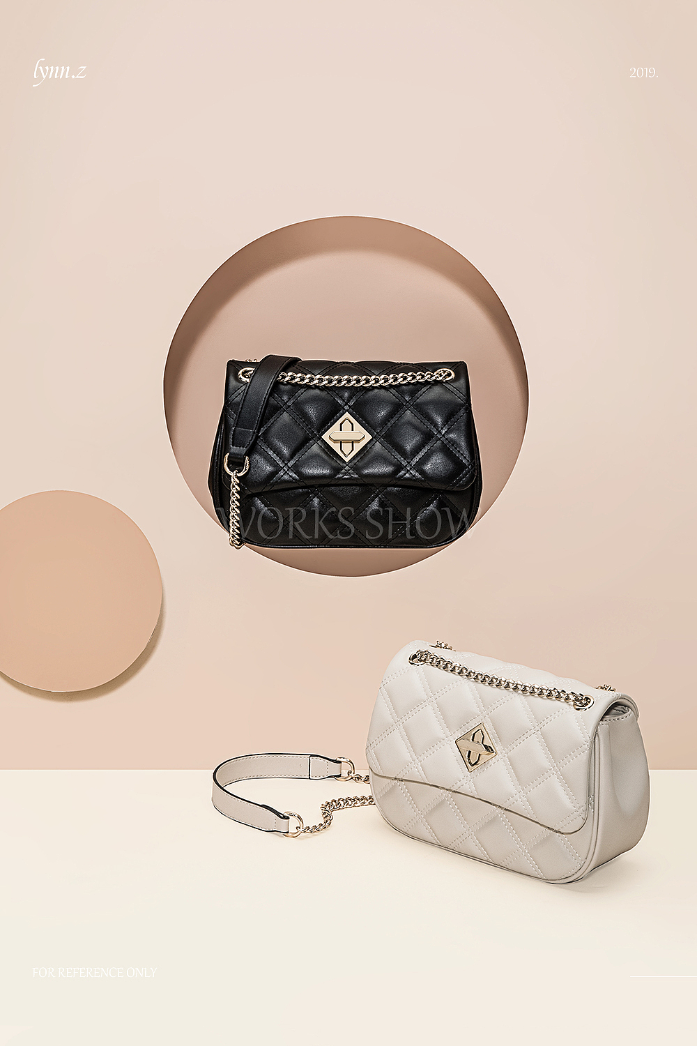 作品合辑9-女包空间感静物场景