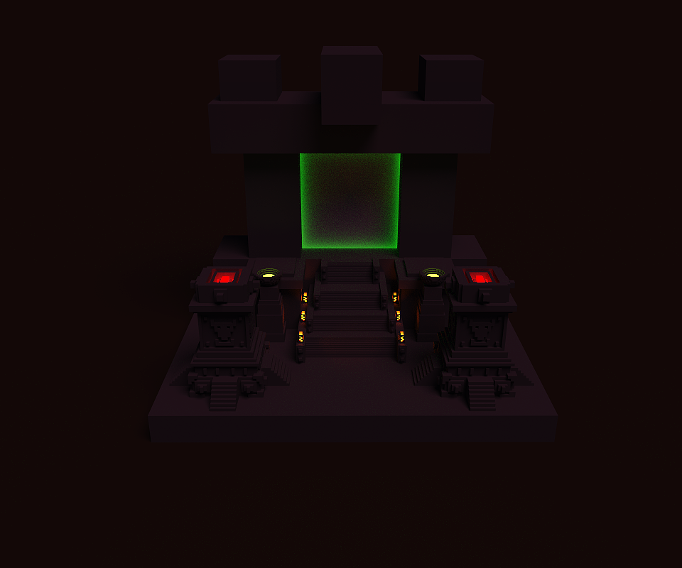 Magicavoxel三维建模渲染练习（图ZMjQwODA0NTM2） - 场景 - 站酷设计师simon222原创素材 - 站酷ZCOOL