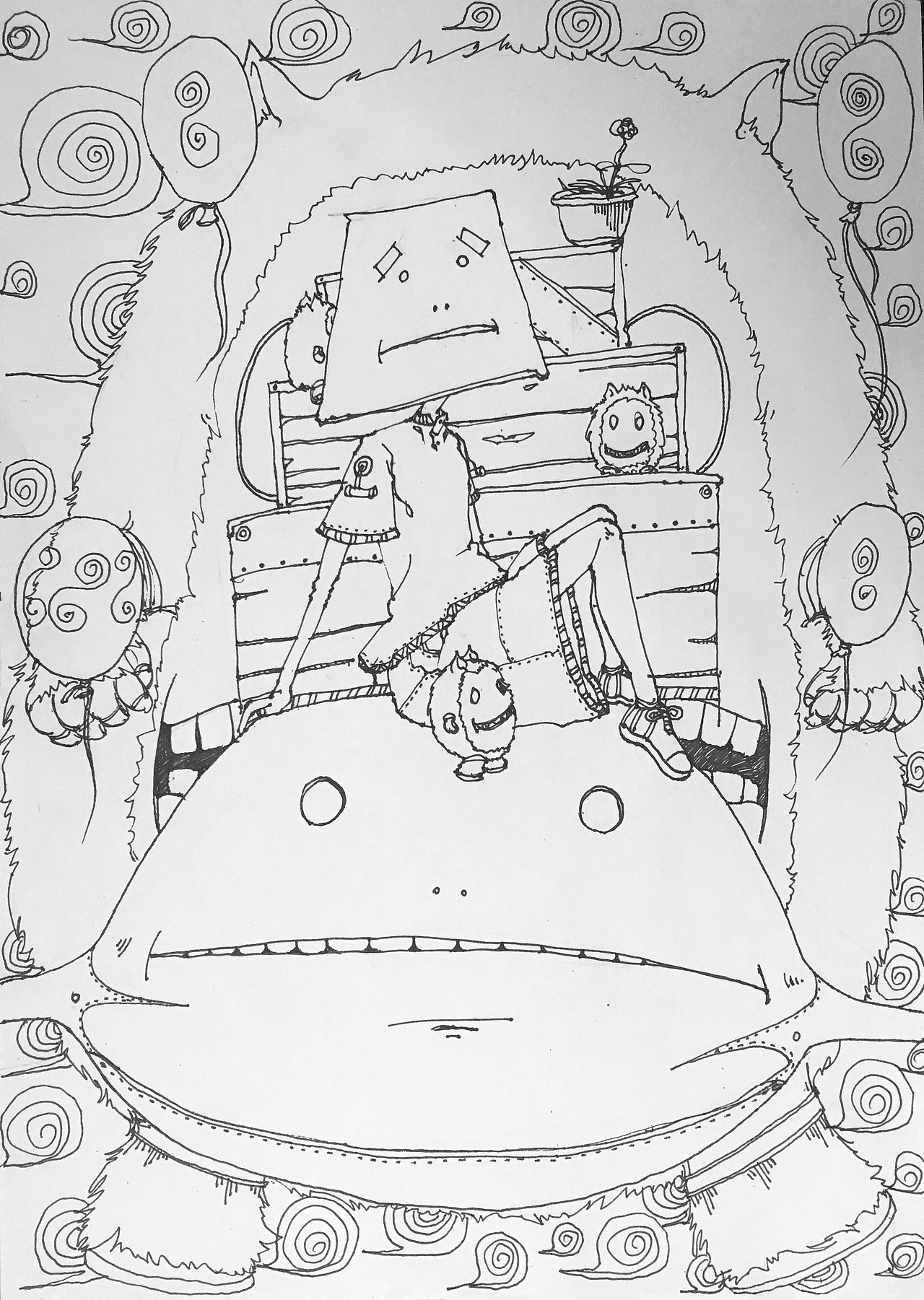 画给自己25岁生日礼物2（图ZNzg1NDM2MjQ=） - 商业插画 - 站酷设计师3柊小丑原创素材 - 站酷ZCOOL