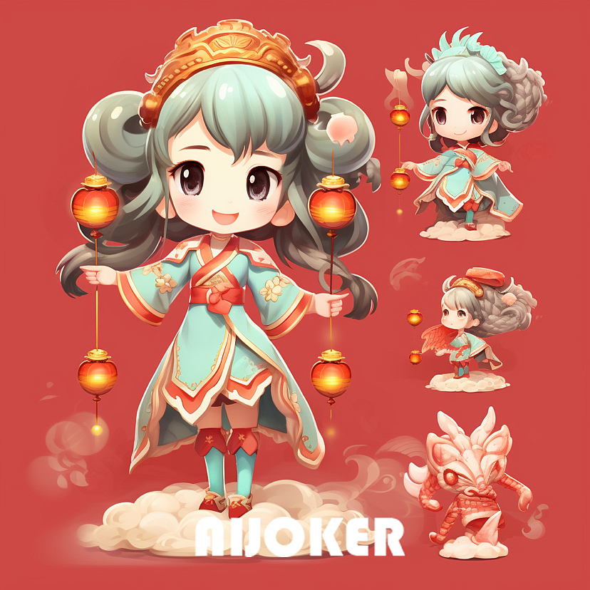 MJ AI生成 IP形象24