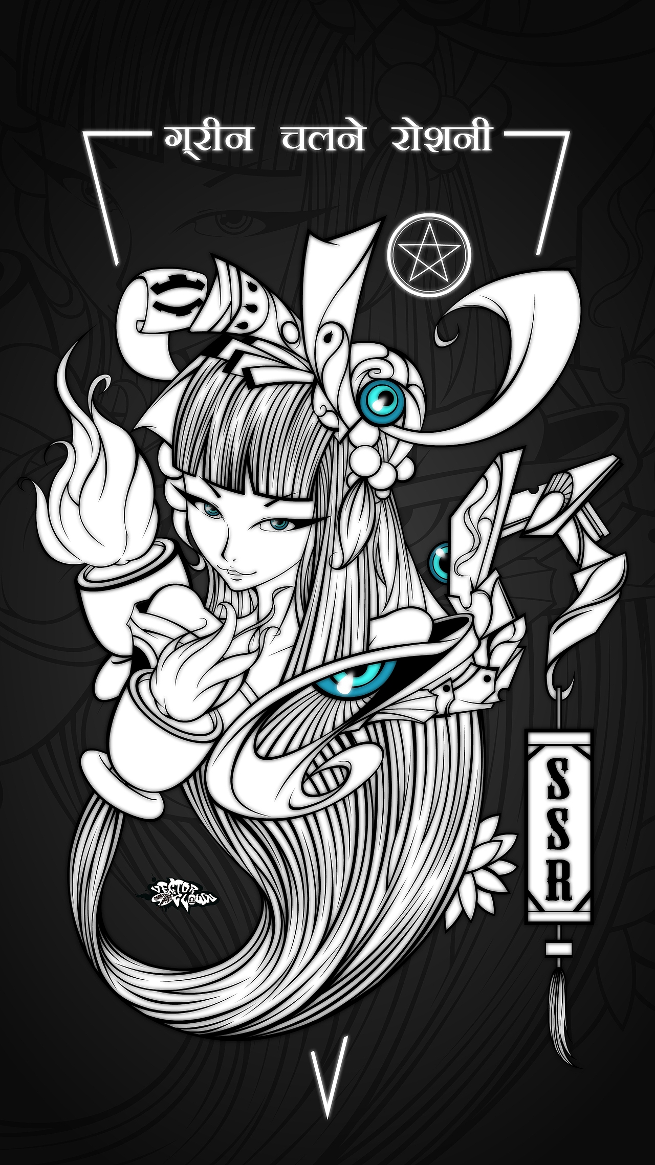 十月作品集（图ZNjI5MDczNTY=） - 商业插画 - 站酷设计师vectorclown原创素材 - 站酷ZCOOL