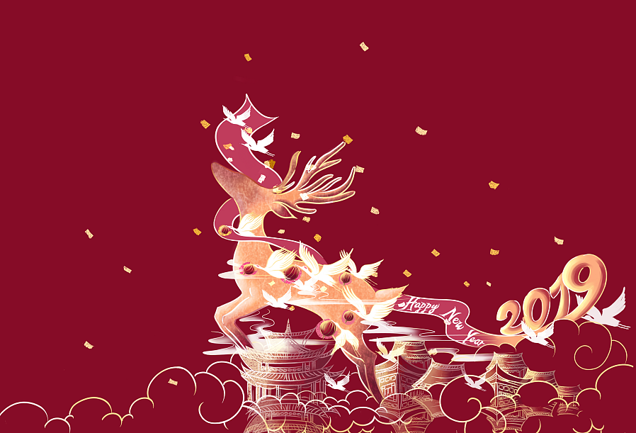 2019插画总结（图ZMTkyMzk5MDk2） - 创作习作 - 站酷设计师摔油瓶的小白熊原创素材 - 站酷ZCOOL