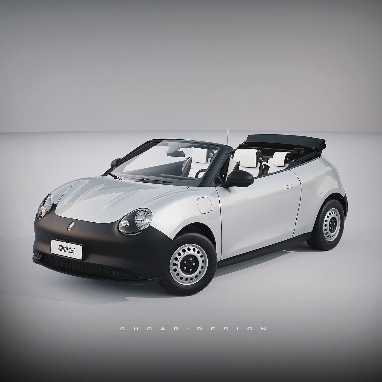 欧拉好猫敞篷车新车预览!_sugarchow-站酷zcool