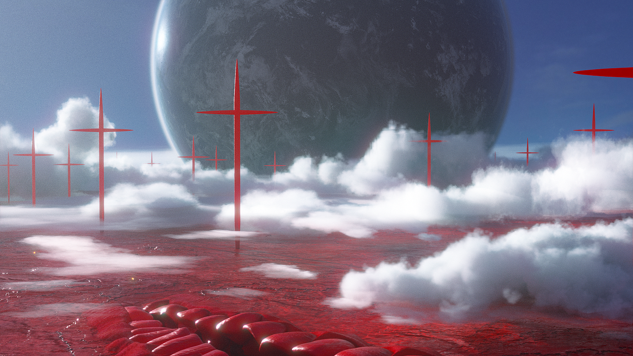 EVA·CG 个人场景练习作品（图ZMjg0NjIwODM2） - 动画/影视 - 站酷设计师圣光L1ght原创素材 - 站酷ZCOOL