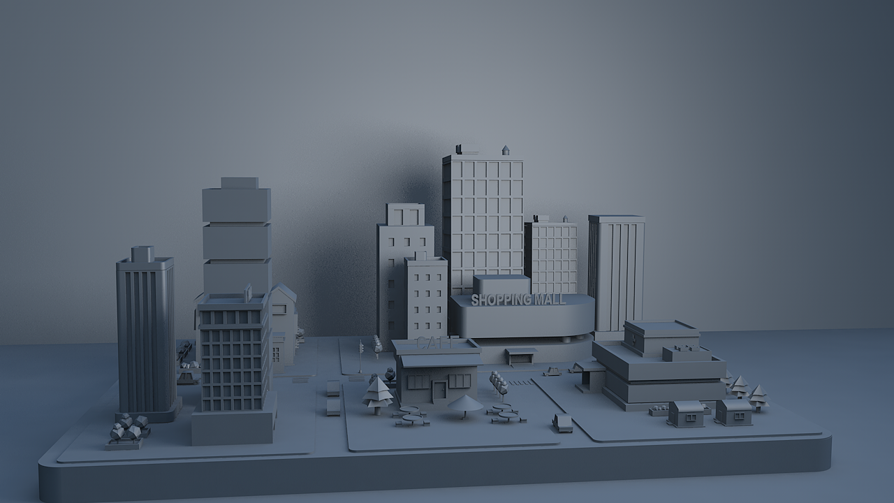 C4D-PINK CITY（图ZMTAzMTU5MjAw） - 场景 - 站酷设计师沐苜原创素材 - 站酷ZCOOL