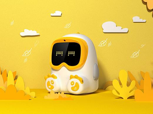 AZ上善设计 | 环球少儿儿童绘本机器人