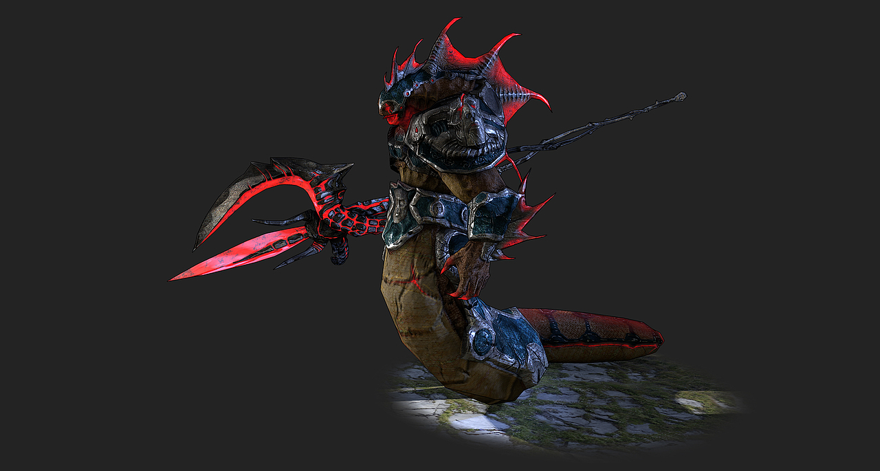 2644个面打造次时代渔人（图ZMTkwMjI3Mjg=） - 人物/生物 - 站酷设计师Adam_陈原创素材 - 站酷ZCOOL