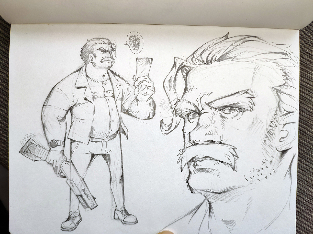 怪奇物语随笔练习（图ZMjQ3Nzg1Mjcy） - 创作习作 - 站酷设计师快刀张不凡原创素材 - 站酷ZCOOL